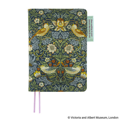 V&A Series: Strawberry Thief, A6 Techo Cover