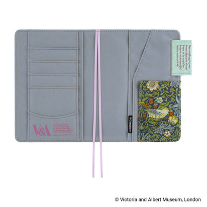 V&A Series: Strawberry Thief, A6 Techo Cover
