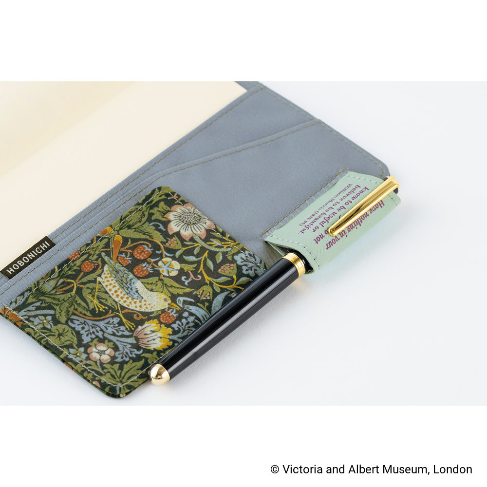 V&A Series: Strawberry Thief, A6 Techo Cover