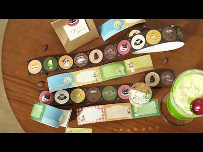 Warm Day, Writable Sticker, Roll Sticker, 30mm x 3m