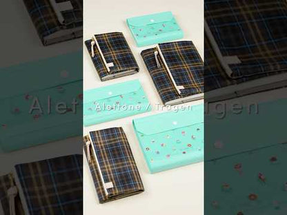 Tragen: Bitter Plaid, A5 Techo Cover
