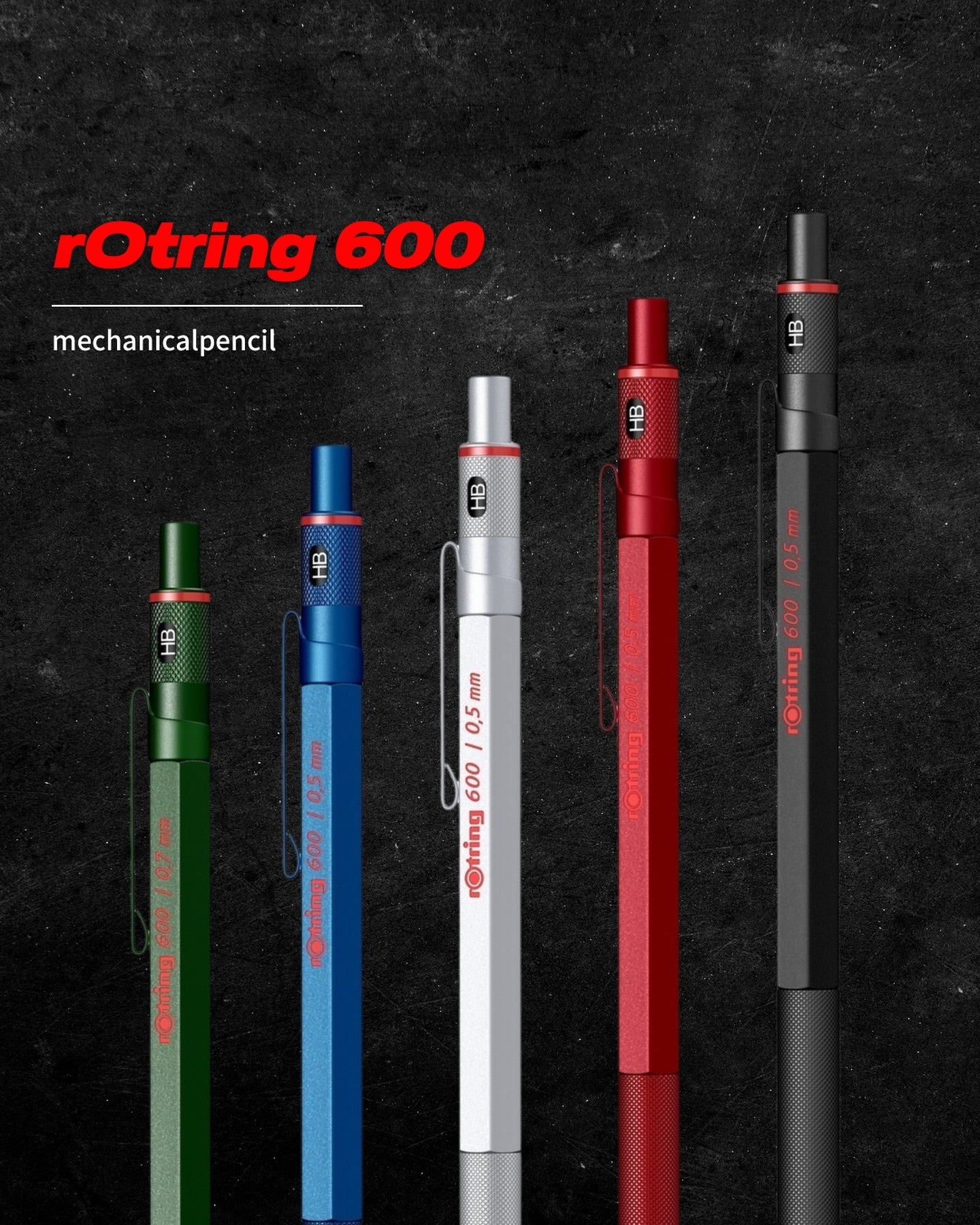 rOtring 600 Mechanical Pencil 0.5mm