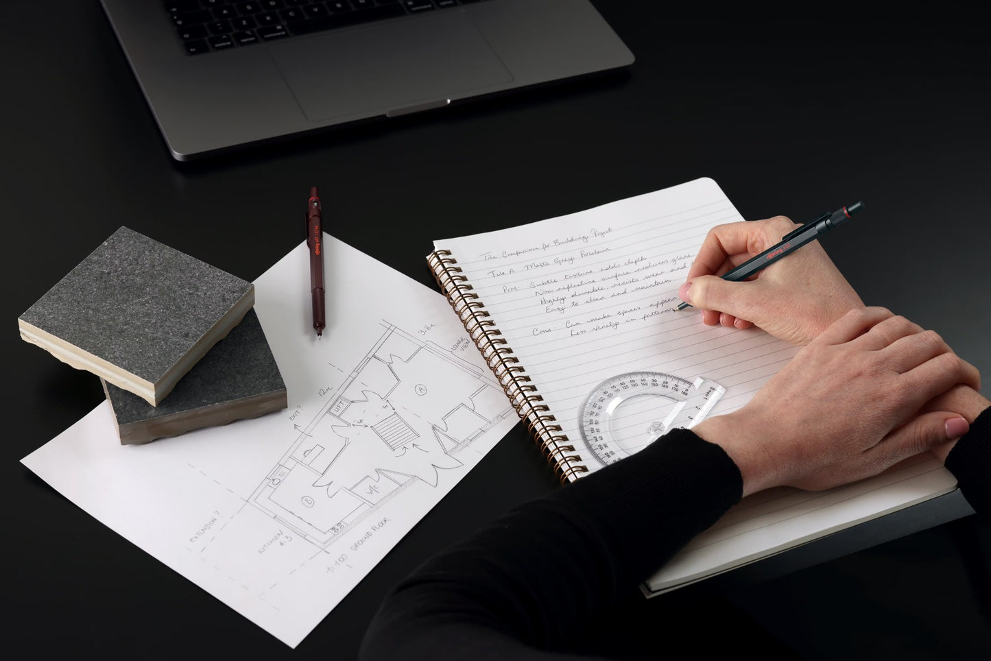 Chocolate Truffle, rOtring 600 Mechanical Pencil 0.5mm