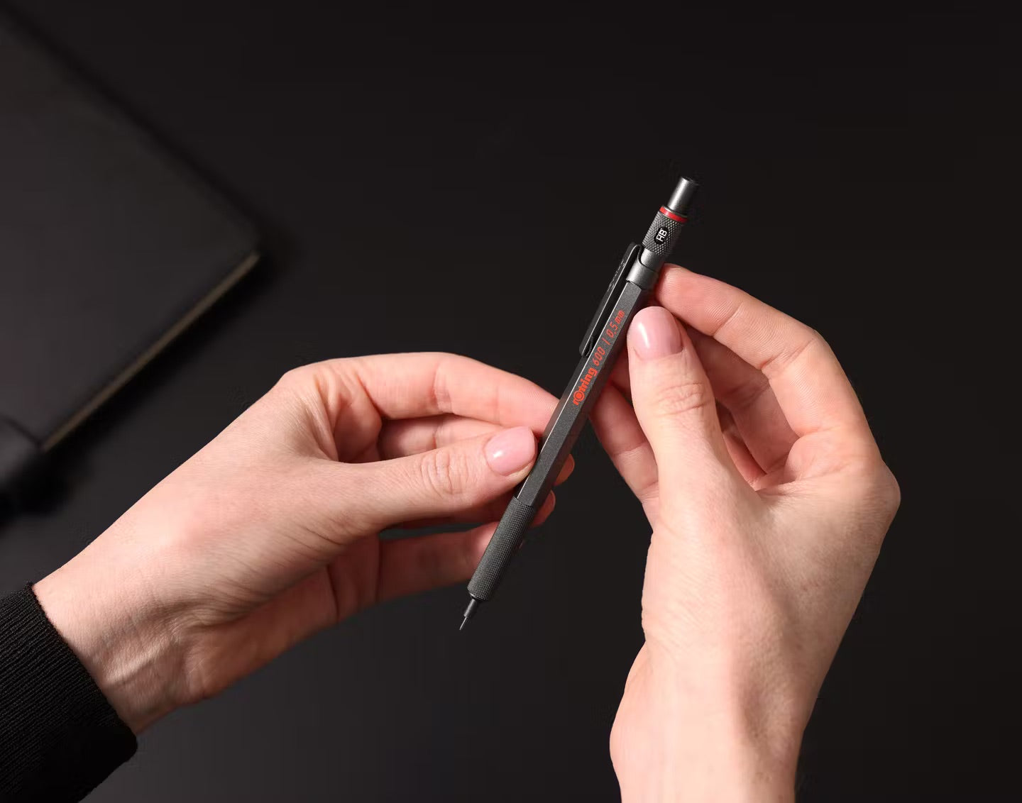 Dark Stone, rOtring 600 Mechanical Pencil 0.5mm