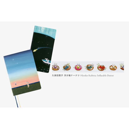 Hiroko Kubota: Inflatable Donut, Plus x Hobonichi: Deco Rush, 10mm x 4m