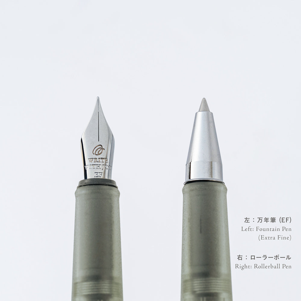 Hobonichi Exclusive Colour, Frost Fountain Pen (Extra Fine), Kakimori x TSUKI no IRO