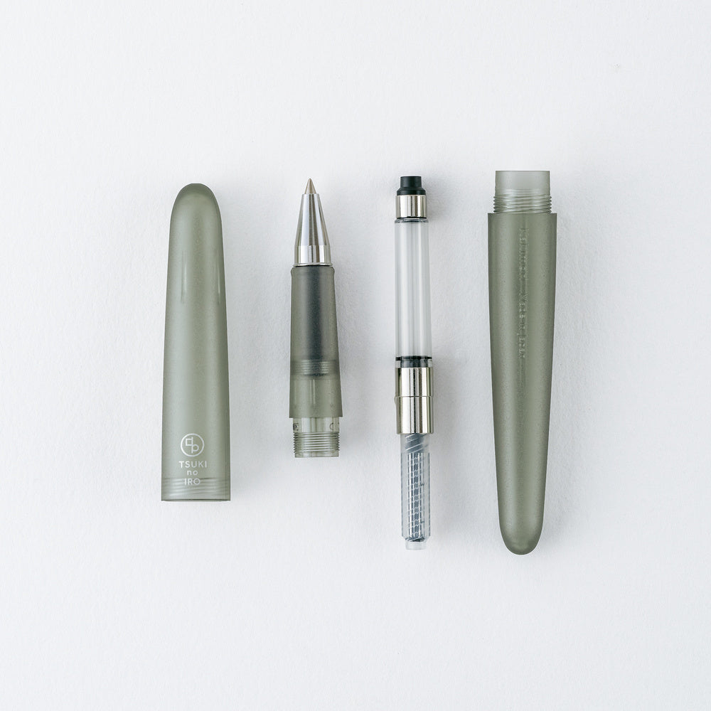 Hobonichi Exclusive Colour, Frost Rollerball Pen, Kakimori x TSUKI no IRO