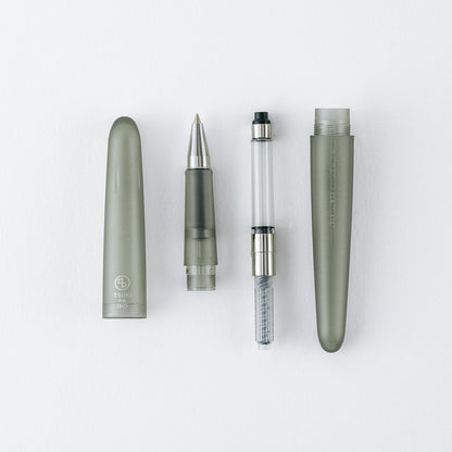 Hobonichi Exclusive Colour, Frost Rollerball Pen, Kakimori x TSUKI no IRO