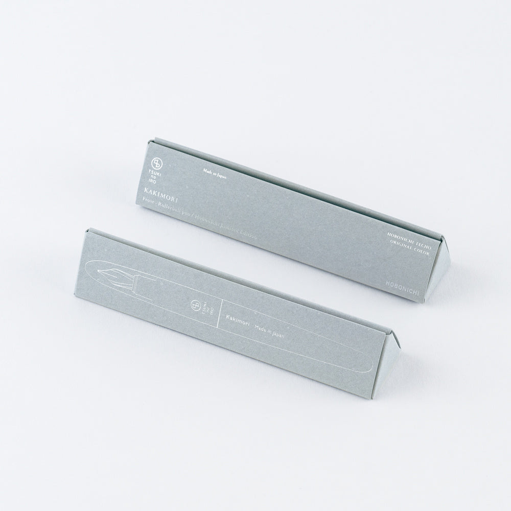 Hobonichi Exclusive Colour, Frost Fountain Pen (Extra Fine), Kakimori x TSUKI no IRO