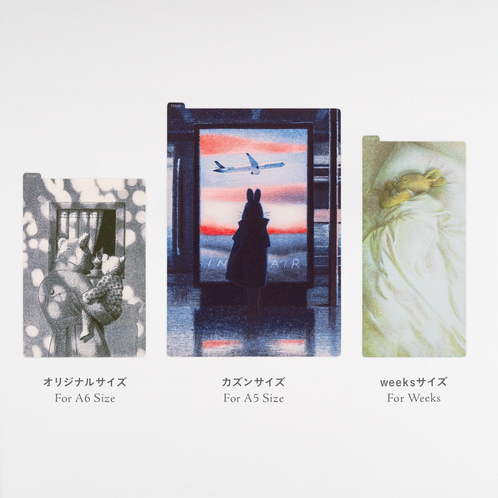 Akiko Miyakoshi: In the Air, Hobonichi Pencil Board for A5 Size