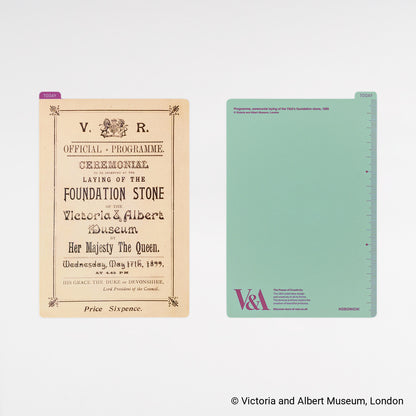 V&A Series: V&A’s Foundation Stone Programme,  Hobonichi Pencil Board for A6 Size