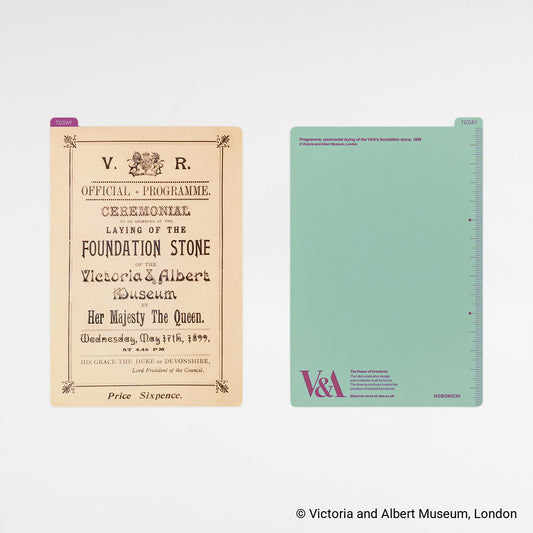 V&A Series: V&A’s Foundation Stone Programme,  Hobonichi Pencil Board for A6 Size