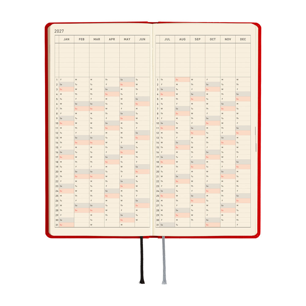 Colors: Poppy Red, Weeks 2027