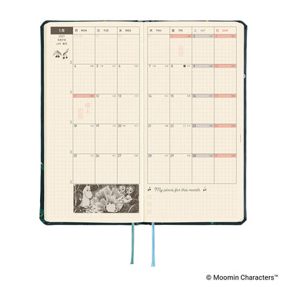 Moomin: A Day in the Life of Snufkin, Weeks 2027 Japanese Version (Special Moomin Edition)