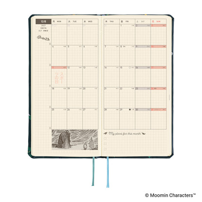 Moomin: A Day in the Life of Snufkin, Weeks 2027 Japanese Version (Special Moomin Edition)