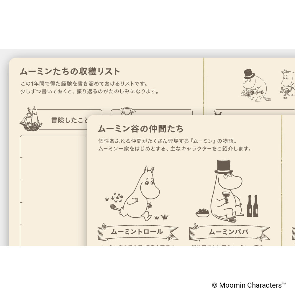 Moomin: A Day in the Life of Snufkin, Weeks 2027 Japanese Version (Special Moomin Edition)