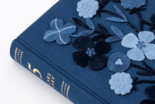 Load image into Gallery viewer, midori, Embroidery Flower Navy, 5-Year Diary
