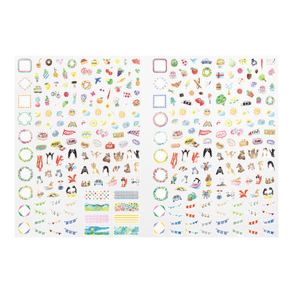 midori, Diary with Stickers, Yellow