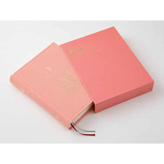 [限量版] midori | 3年連用日記 | 迷你粉紅 | 古典閘門