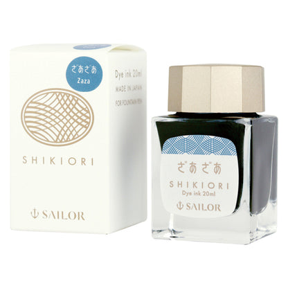 SAILOR, Sound of Rain (雨音), Shikiori (四季織), Bottled Ink for Fountain Pen