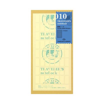 TRAVELER'S notebook, Double-Sided Stickers 010, Refill Regular Size