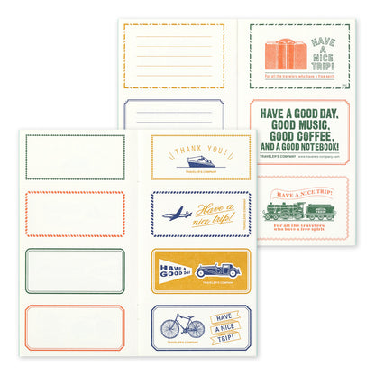 TRAVELER'S notebook, Message Card, B-Sides & Rarities, Refill Regular Size