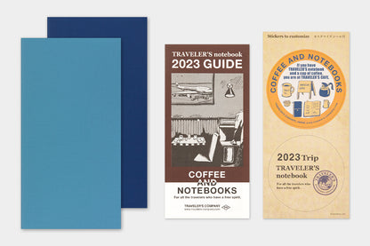TRAVELER'S notebook, 2023 Weekly + Memo, Refill Regular Size