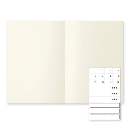 MD 記事簿手帳（薄型）| A5無綫 3冊套裝