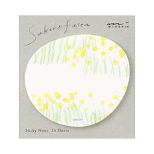 Load image into Gallery viewer, midori, Flower Garden Yellow, Sticky Note Transparency
