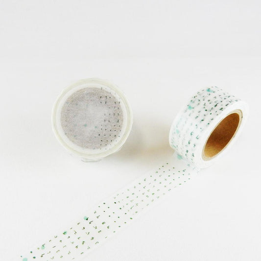 Masking Tape - Little Path, 123, 20mm x 10m