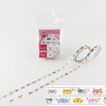 Load image into Gallery viewer, Masking Tape - Round Top, Cat face, 5mm x 3m
