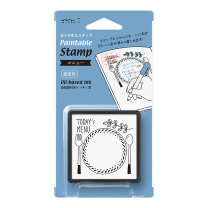 midori, Menu, Paintable Stamp Penetration Type