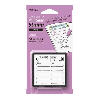 midori, Planning, Paintable Stamp Penetration Type