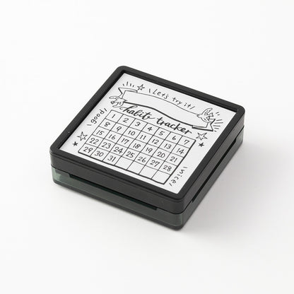 midori, Habit Tracker, Paintable Stamp Penetration Type