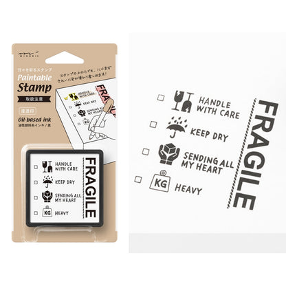 midori, Fragile, Paintable Stamp Penetration Type