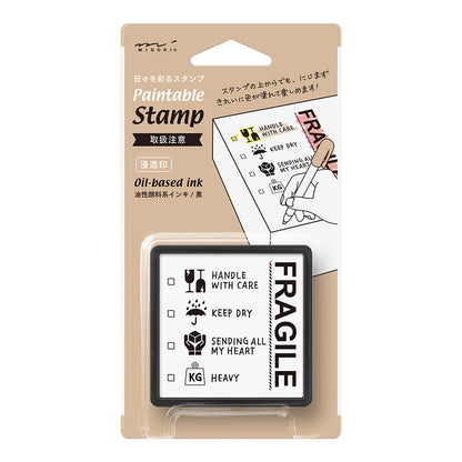 midori, Fragile, Paintable Stamp Penetration Type