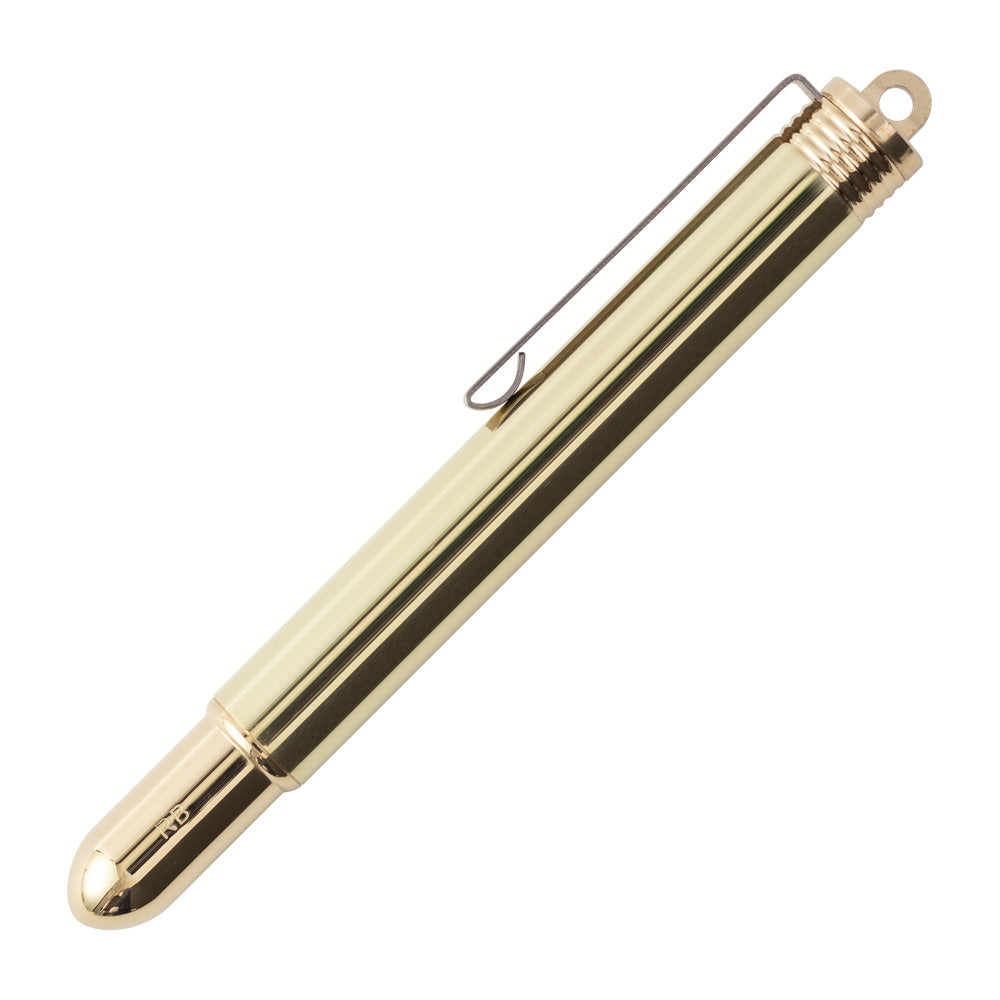 TRAVELER'S COMPANY, TRC BRASS Rollerball Pen, Solid Brass