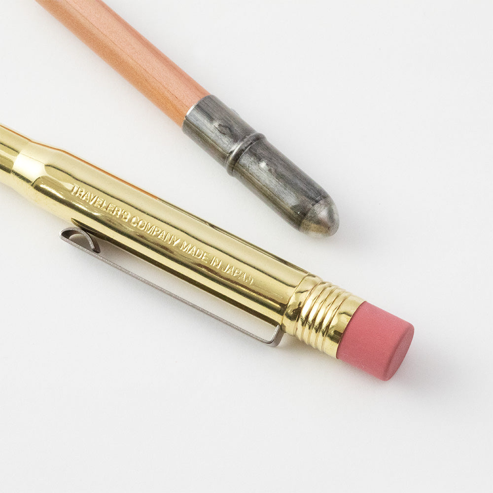 TRAVELER'S COMPANY, TRC BRASS Pencil, Solid Brass
