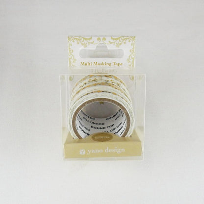 BrilliantGold, ROUND TOP Masking Tape