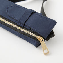 Load image into Gallery viewer, midori, Navy A, Book Band Pen Case &lt;B6 - A5&gt;
