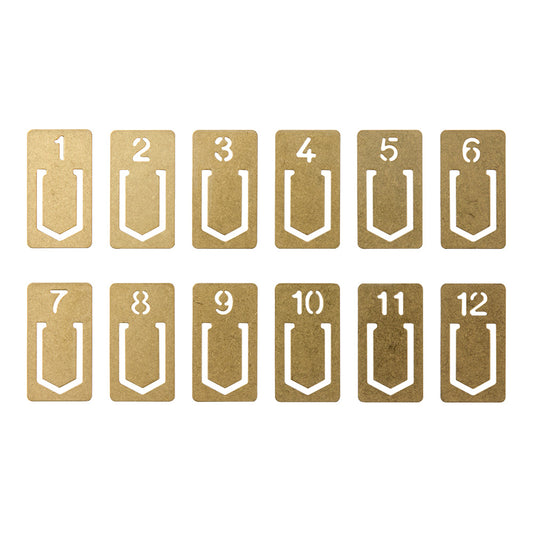 TRAVELER'S COMPANY, BRASS CLIPS Number