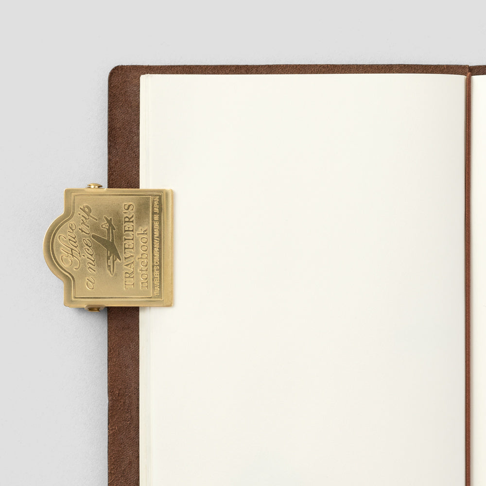 TRAVELER'S notebook, Airplane, Brass Clip