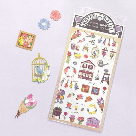 MIND WAVE, Flower Shop, Kotori Machi Stickers