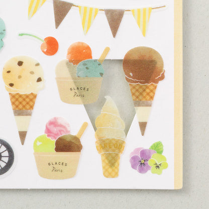 midori, Ice Cream, Sticker Marché