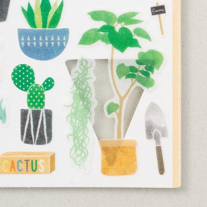 midori, Cactus, Sticker Marché