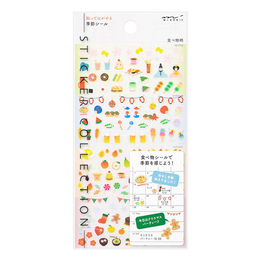 midori, Food, Sticker Collection - Seasonal
