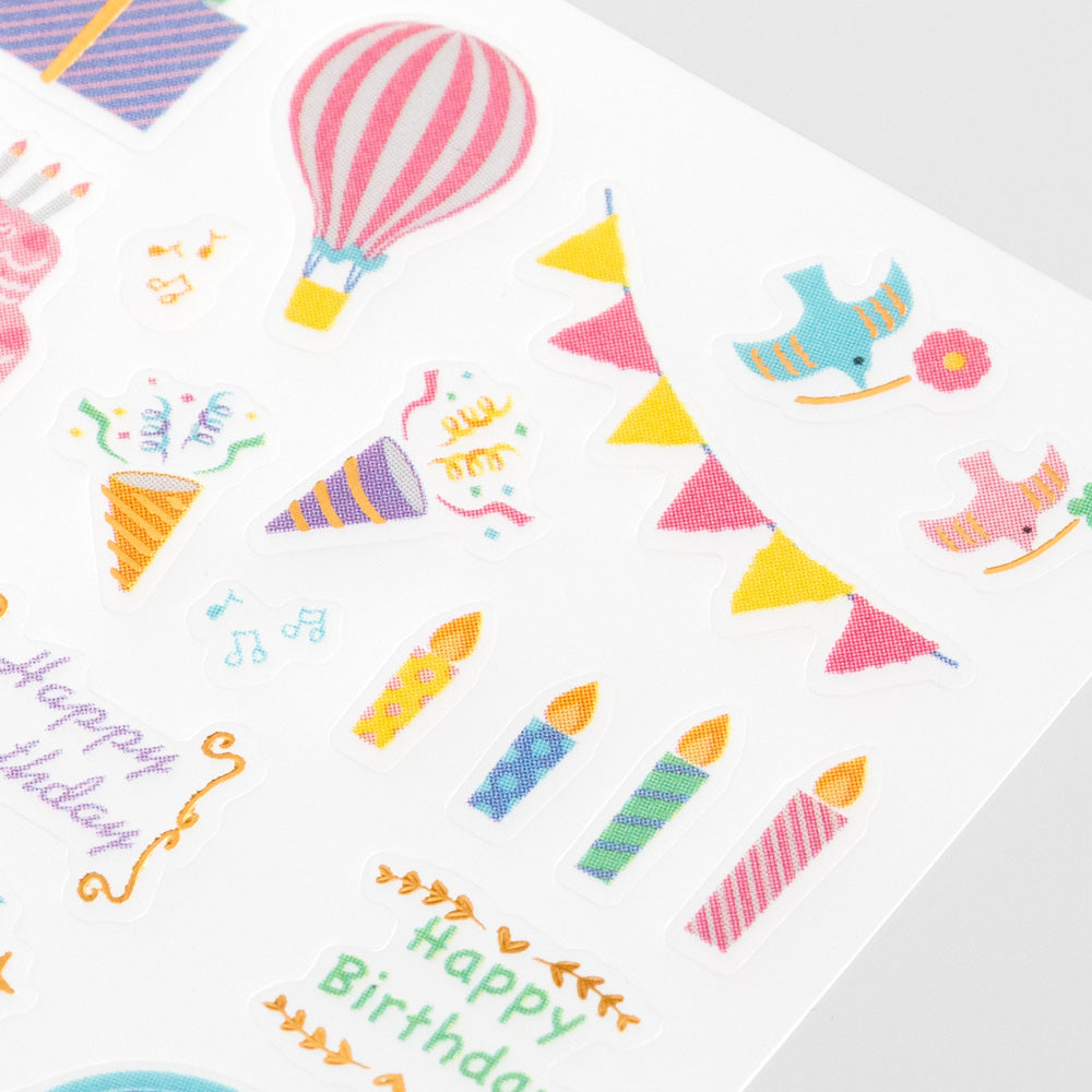 midori, Birthday, Sticker Collection - Celebration