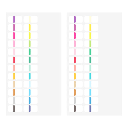 midori, Chiratto 24 Colors Vivid, Index Label