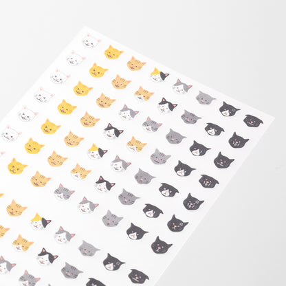 midori, Cat, Sticker Collection - Feeling