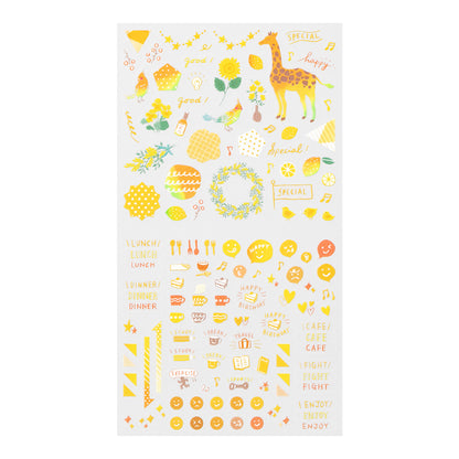 midori, Yellow, Sticker Collection - Single Color